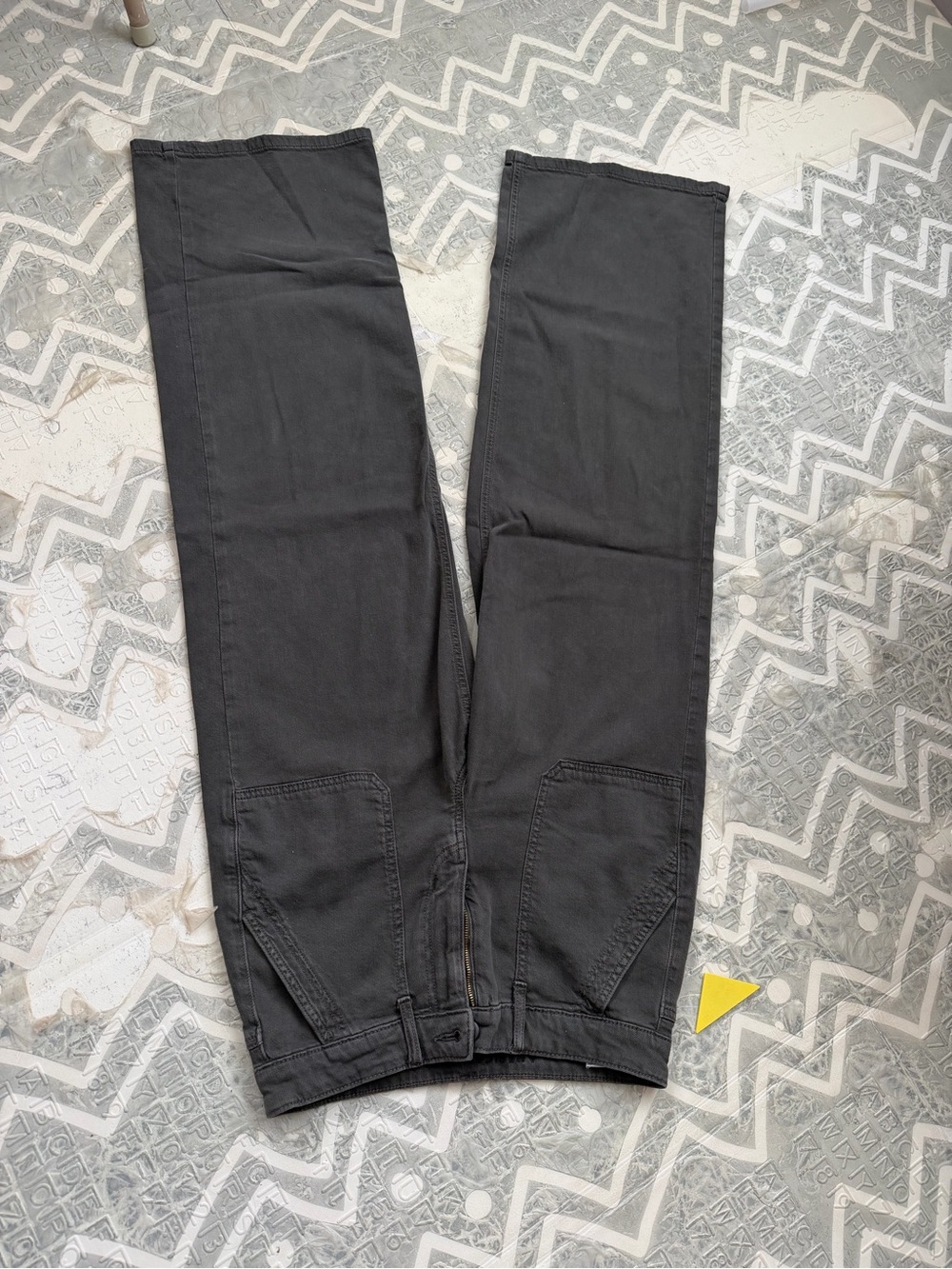 American Eagle Outfitters High-Rise Jeans in Charcoal Black wide leg USA 6